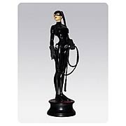 Cixi de Troy Black Leather Outfit Statue